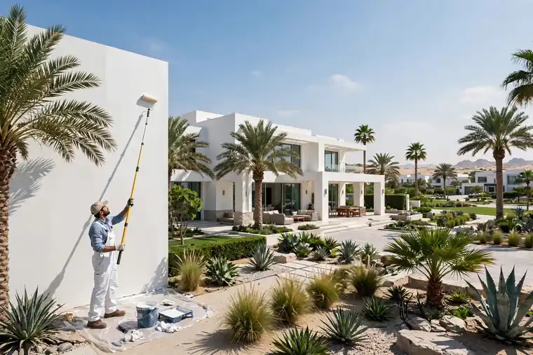 Villa painting in Dubai