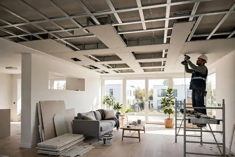 Gypsum carpentry in Dubai